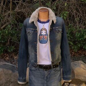 DSQUARED2 Italian silk screen matryoshka dolls t-shirt